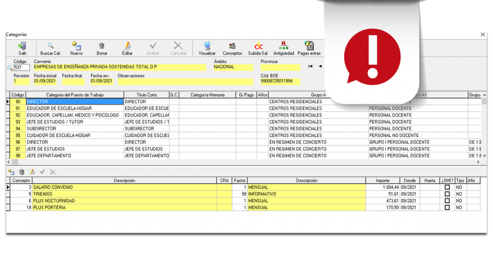 Novedades En NCS Laboral Relacionadas Con Los Convenios Blog NCS Software