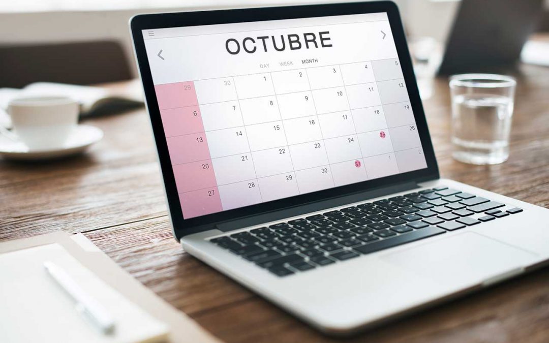 Calendario del contribuyente – Octubre 2021