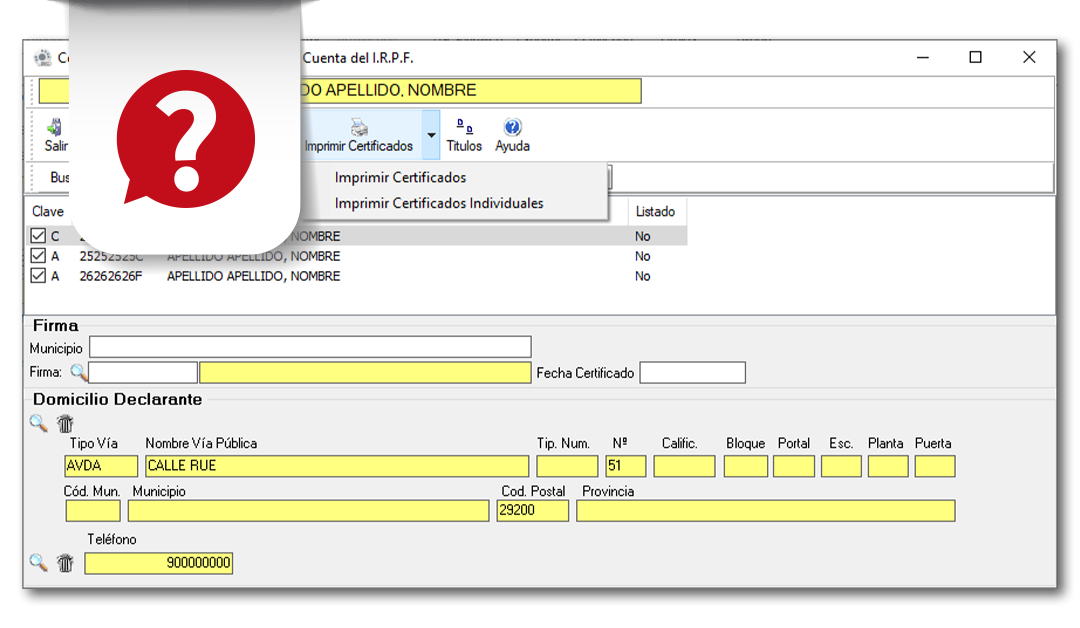 ¿Sabías que puedes generar un PDF para cada trabajador de todos los certificados de retenciones de una empresa a partir de los datos del 190?