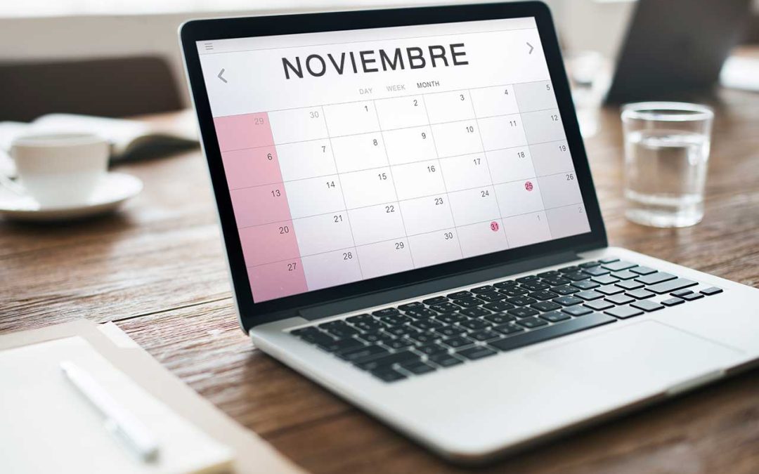 Calendario del contribuyente – Noviembre 2022
