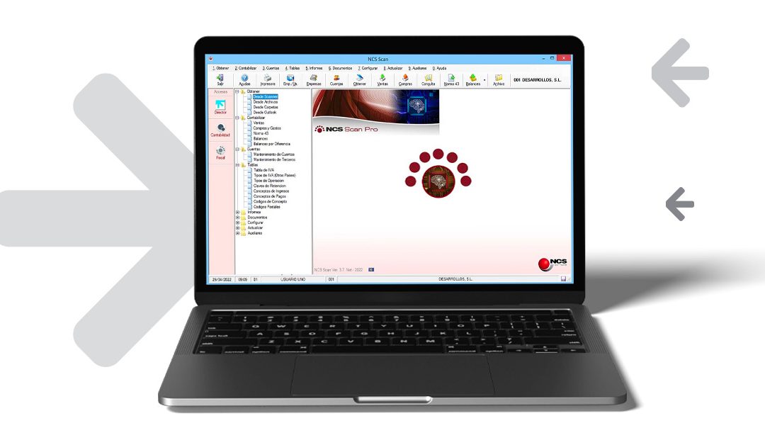 Enlace con otras aplicaciones de contabilidad desde NCS Scan Pro
