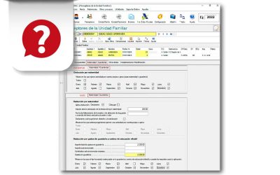 ¿Sabías que NCS Renta para el ejercicio 2022 incluye una pantalla para facilitar la introducción de los datos y el cálculo de las deducciones por maternidad y guardería?