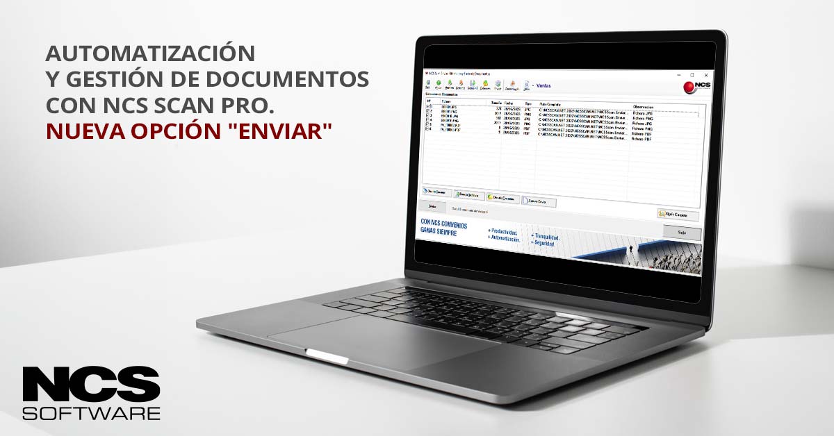 Automatizaci N Y Gesti N De Documentos Con Ncs Scan Pro Nueva Opci N Enviar Blog Ncs Software