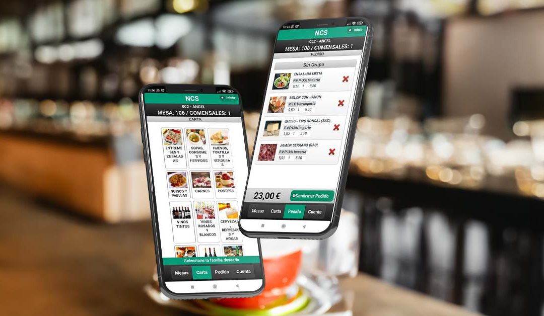 ¿Sabías que NCS Restaurantes dispone de una aplicación que permite gestionar, desde un móvil o tablet con conexión Wifi, las mesas y los pedidos de los comensales?