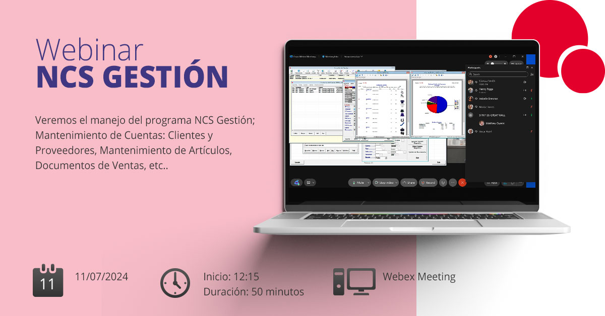 Webinar NCS Gestión