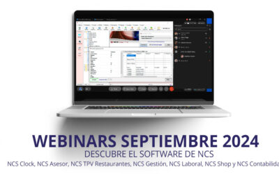 Descubre las soluciones de NCS Software a través de nuestros webinars programados para septiembre de 2024 ¡Apúntate!