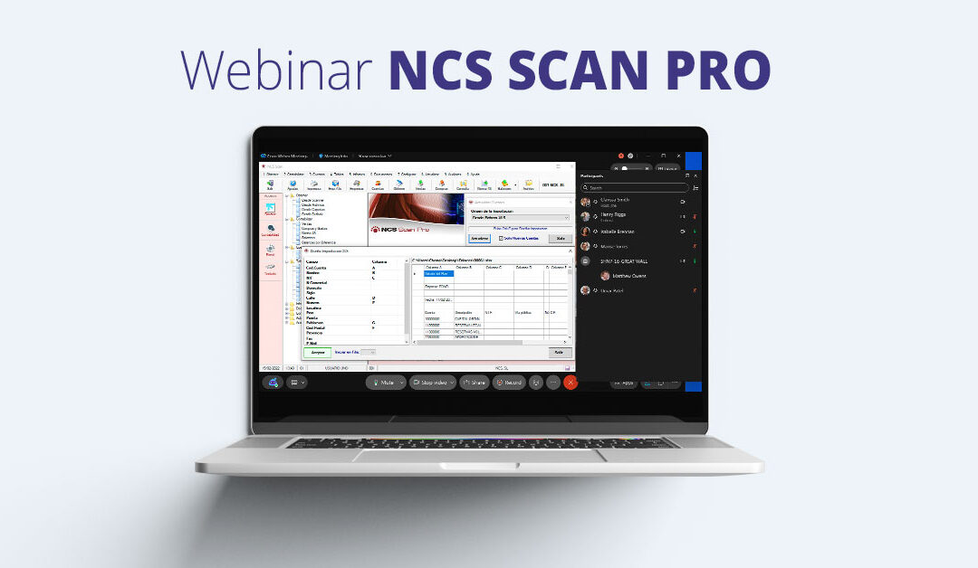 Descubre NCS Scan Pro en nuestro próximo webinar