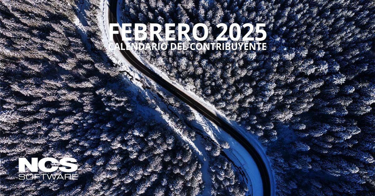 Calendario del contribuyente febrero 2025