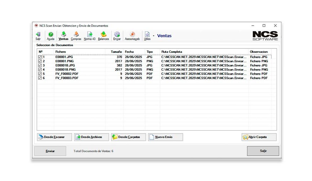 ¿Sabías que NCS Scan Pro permite al asesor recibir la información de las facturas y extractos de sus clientes de forma automatizada, procesándolos e integrándolos directamente en NCS Contabilidad o Estimación Directa?